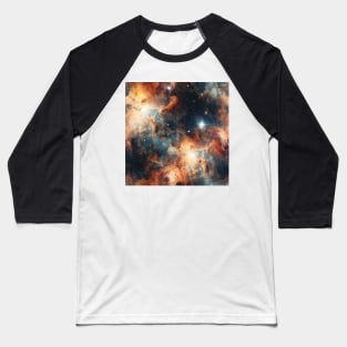 Deep Outer Space Pattern 3 Baseball T-Shirt